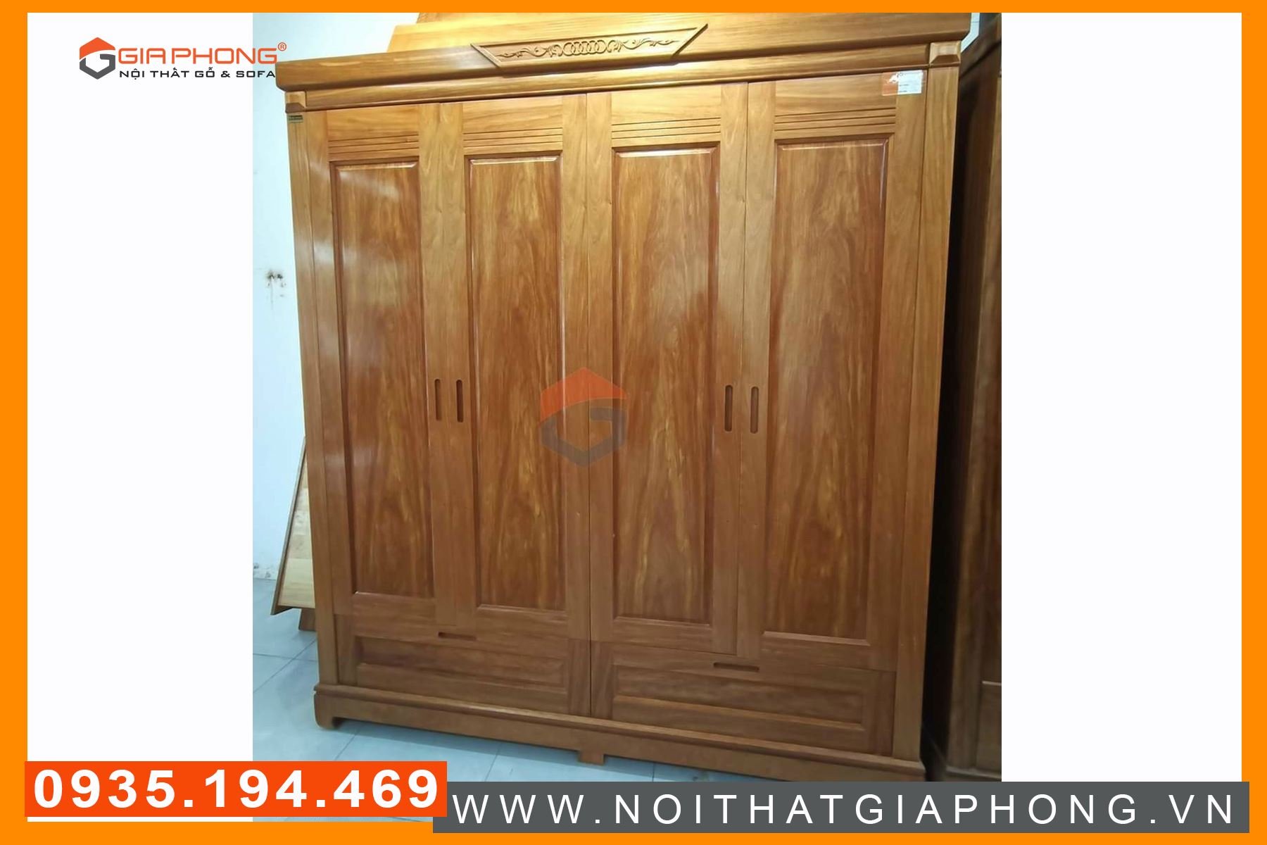 Tủ gỗ Đinh Hương Gia Lai  TU08072#